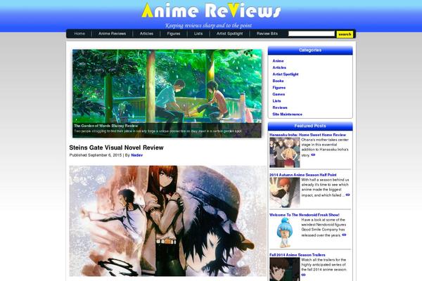 animereviews.co site used Anime_reviews
