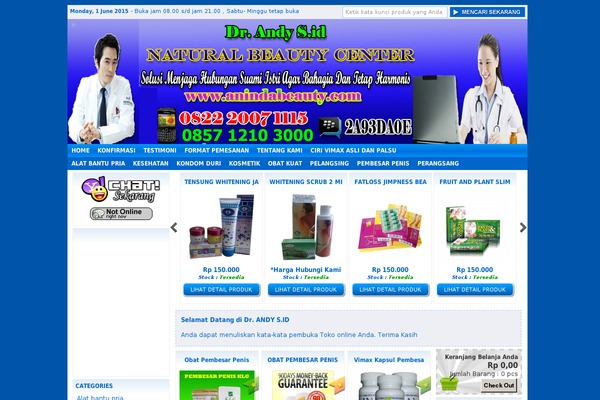 IndoStore theme site design template sample