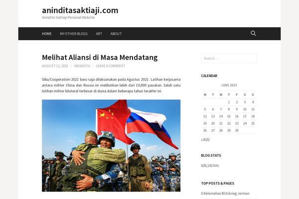 aninditasaktiaji.com site used First