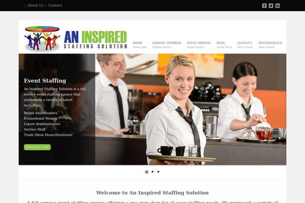 aninspiredstaffingsolution.com site used Aliaz