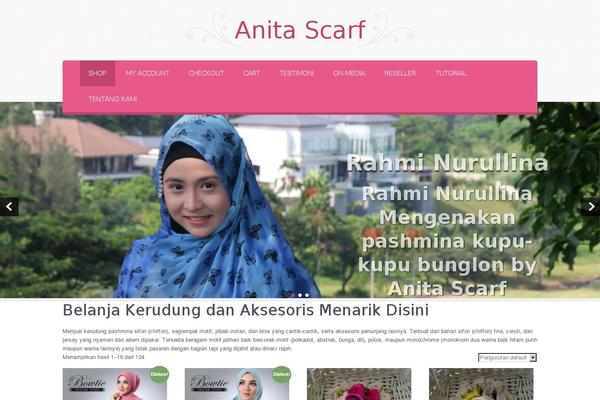 anitascarf.com site used SKT Wedding Lite
