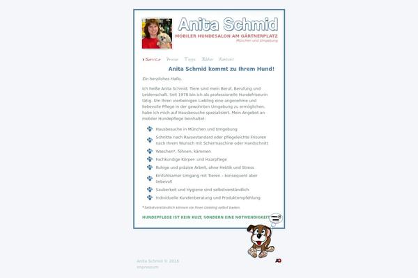 anitaschmid.de site used Mcard