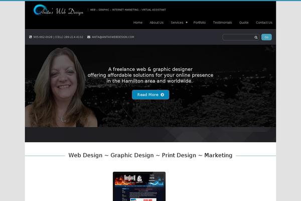 anitaswebdesign.com site used Mediaphase