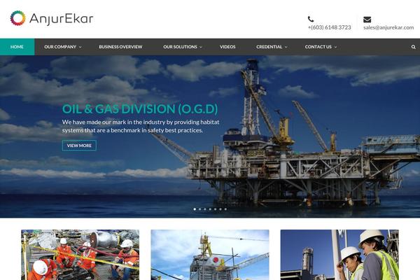 anjurekar.com site used Anjurekar