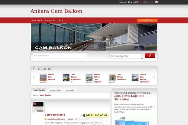 ClassiPress theme site design template sample