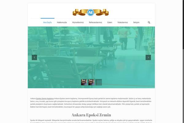 BeTheme Child theme site design template sample