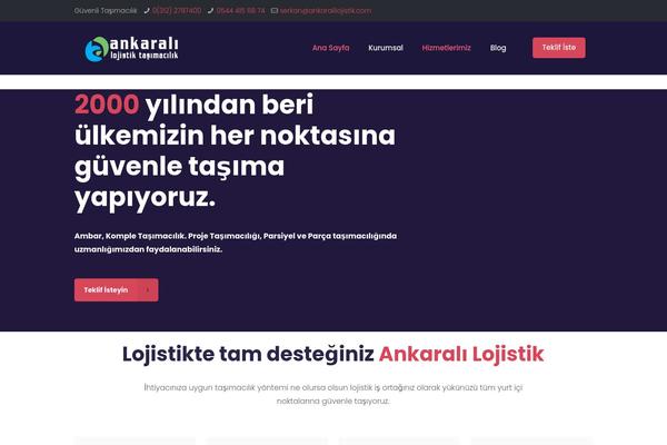 ankaralilojistik.com site used Ankarali