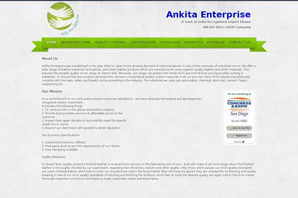 ankitaenterprise.com site used Xenastore
