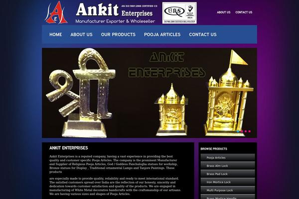 ankit theme websites examples
