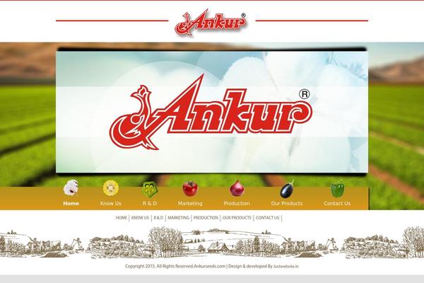 ankurseeds.com site used Ankur_seeds