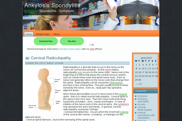 ankylosisspondylitis.net site used Medicine_store