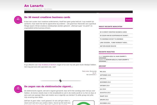 anlanarts.com site used Simply Pink