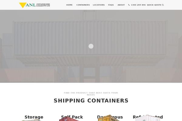 anlcontainers.com.au site used Anl