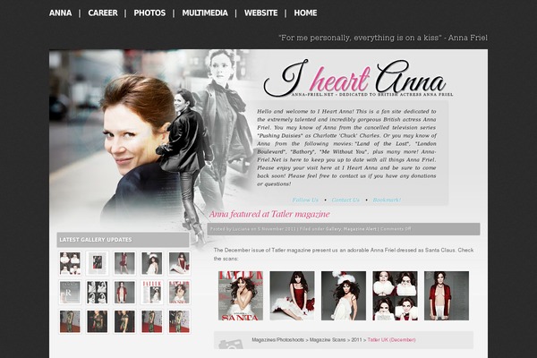 anna-friel.net site used Wp10_sin21