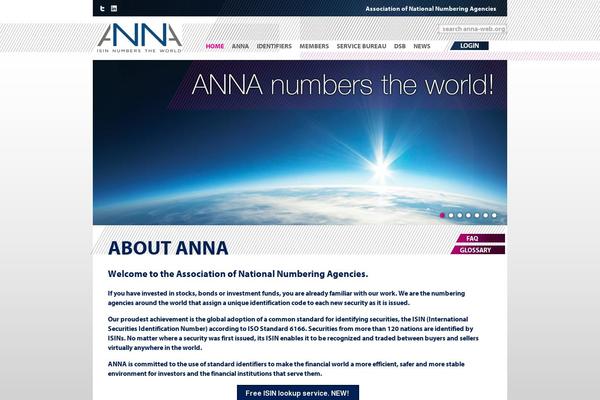 anna-web.org site used Annaweb_template