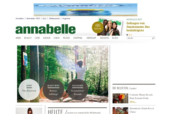 annabelle.ch site used Station-modular