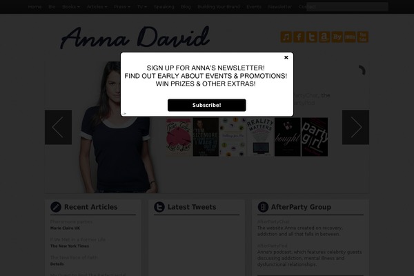 annadavid.com site used Annadavid
