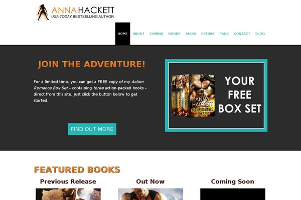 annahackettbooks.com site used Annahackett
