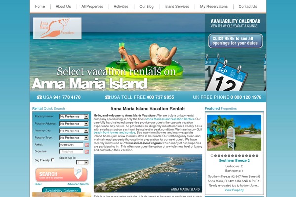 annamaria theme websites examples