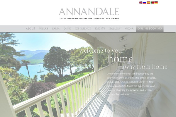 annandale theme websites examples