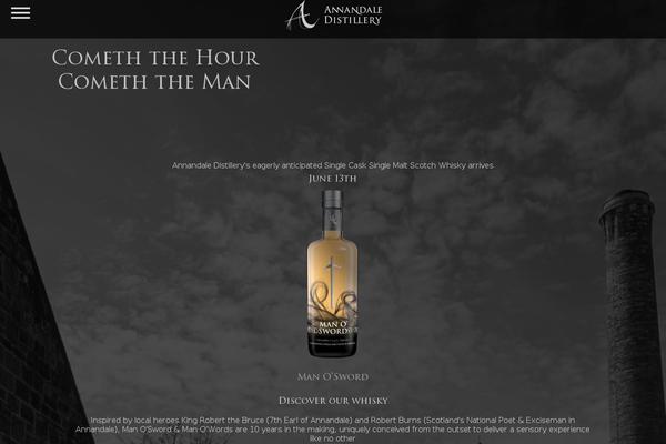 annandaledistillery.com site used Bluesharkwebdesigns-v2