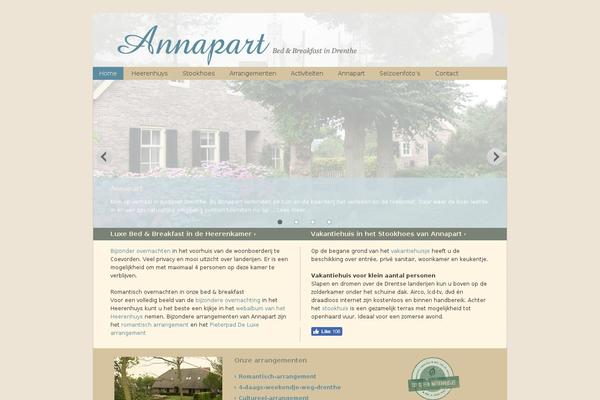 annapart.org site used Bedenbreakfastannapart