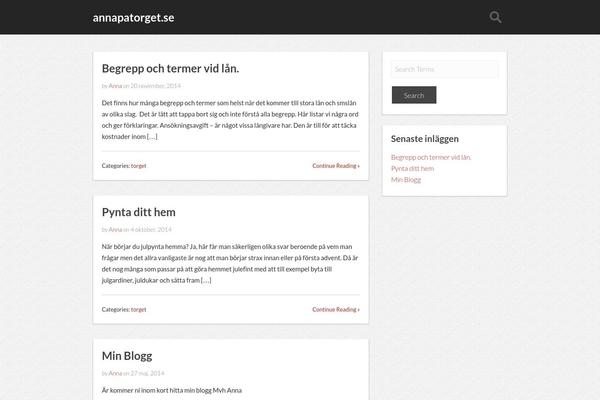 Slipstream theme site design template sample