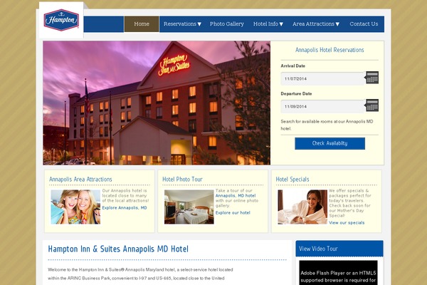 Hotel3 theme site design template sample