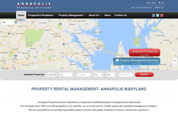 annapolispropertyservices.com site used Annapolis