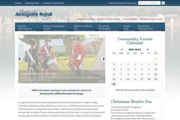 annapolisroyal.com site used Annapolisroyal