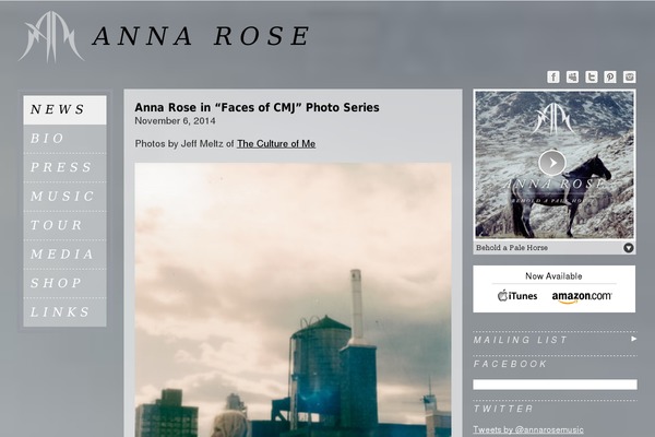 annarosemusic.com site used Annarose