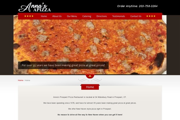 The Restaurant theme site design template sample