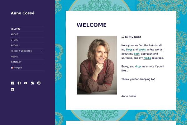 Twenty Fifteen theme site design template sample