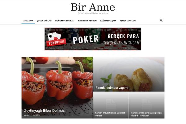 Newspaper theme site design template sample
