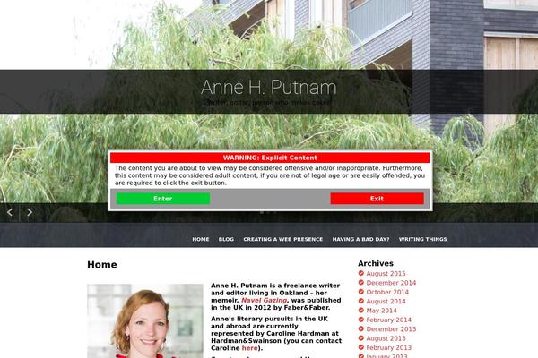 annehputnam.com site used I Am One