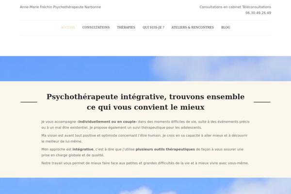 Psychiatrist theme site design template sample