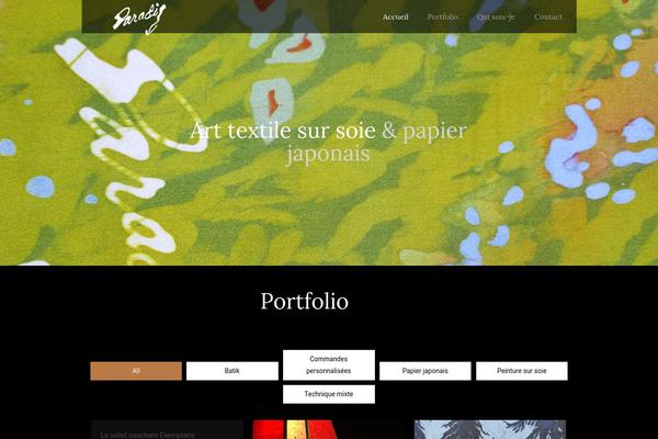 BeTheme Child theme site design template sample
