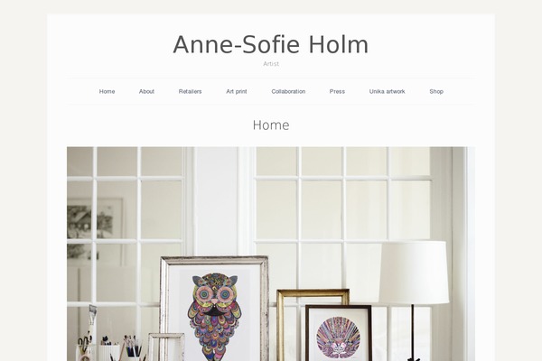 annesofieholm.dk site used Neel