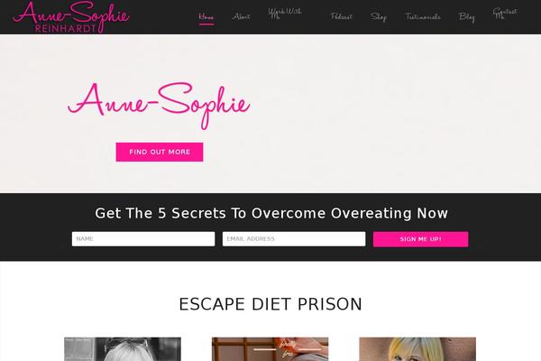 annesophie.us site used Louise-theme