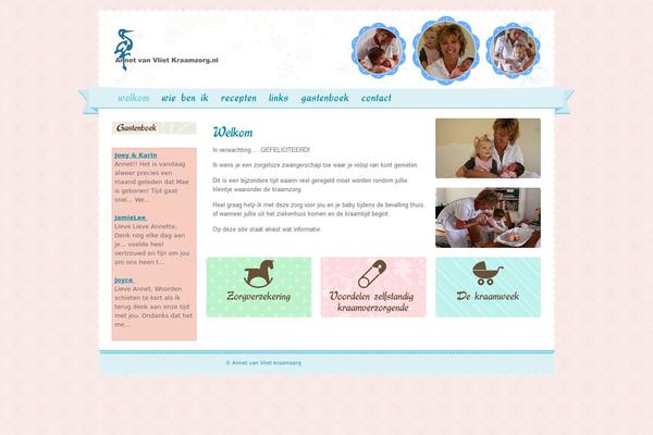 Cute_sweet theme site design template sample