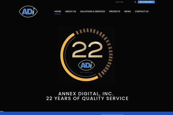 annexdigitalinc.com site used Bridge_9.5