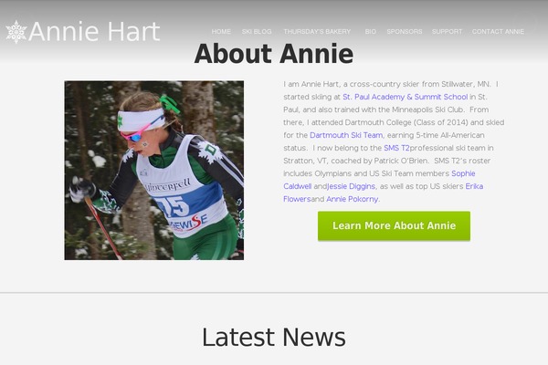 annie-hart.com site used Purpose