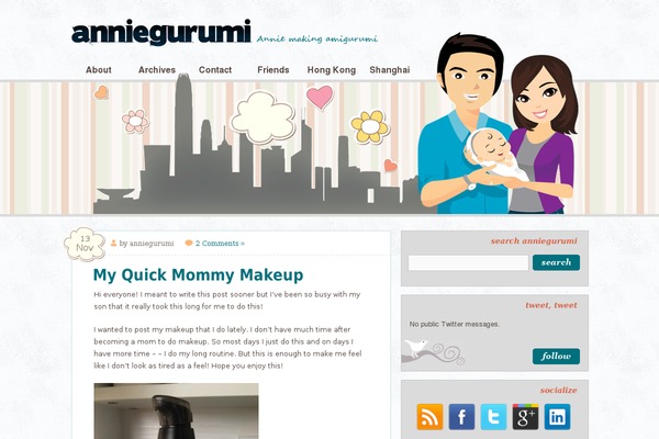 anniegurumi.com site used Anniegurumi