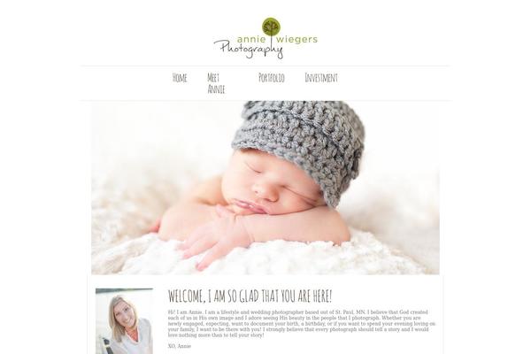 Prophoto4 theme site design template sample