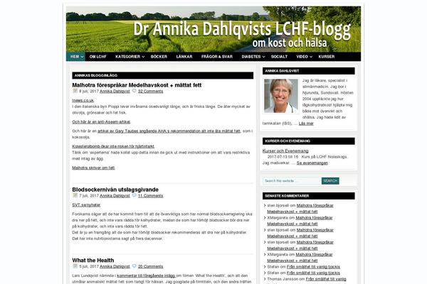 annikadahlqvist.com site used Lifestyle