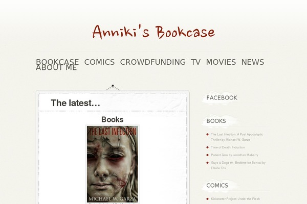 annikisbookcase.com site used Personalpress