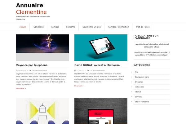 annuaire-clementine.com site used Twenty-minutes-enfant