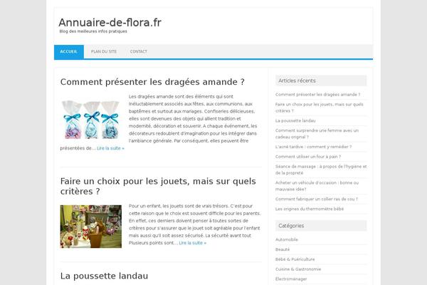 annuaire-de-flora.fr site used Iconic One
