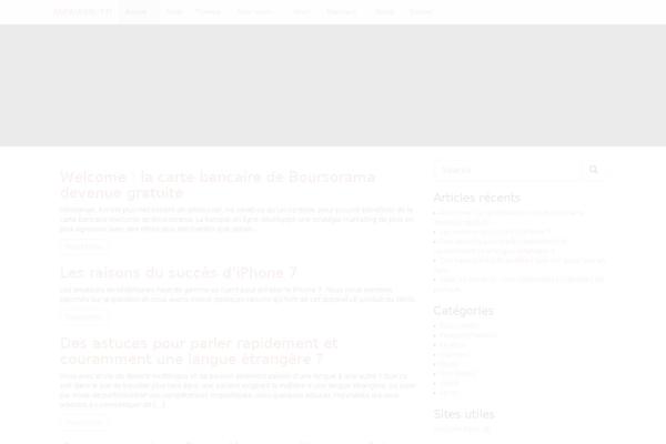 Futura theme site design template sample