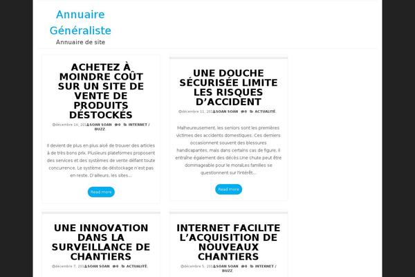 annuaire-generaliste.fr site used Kakina